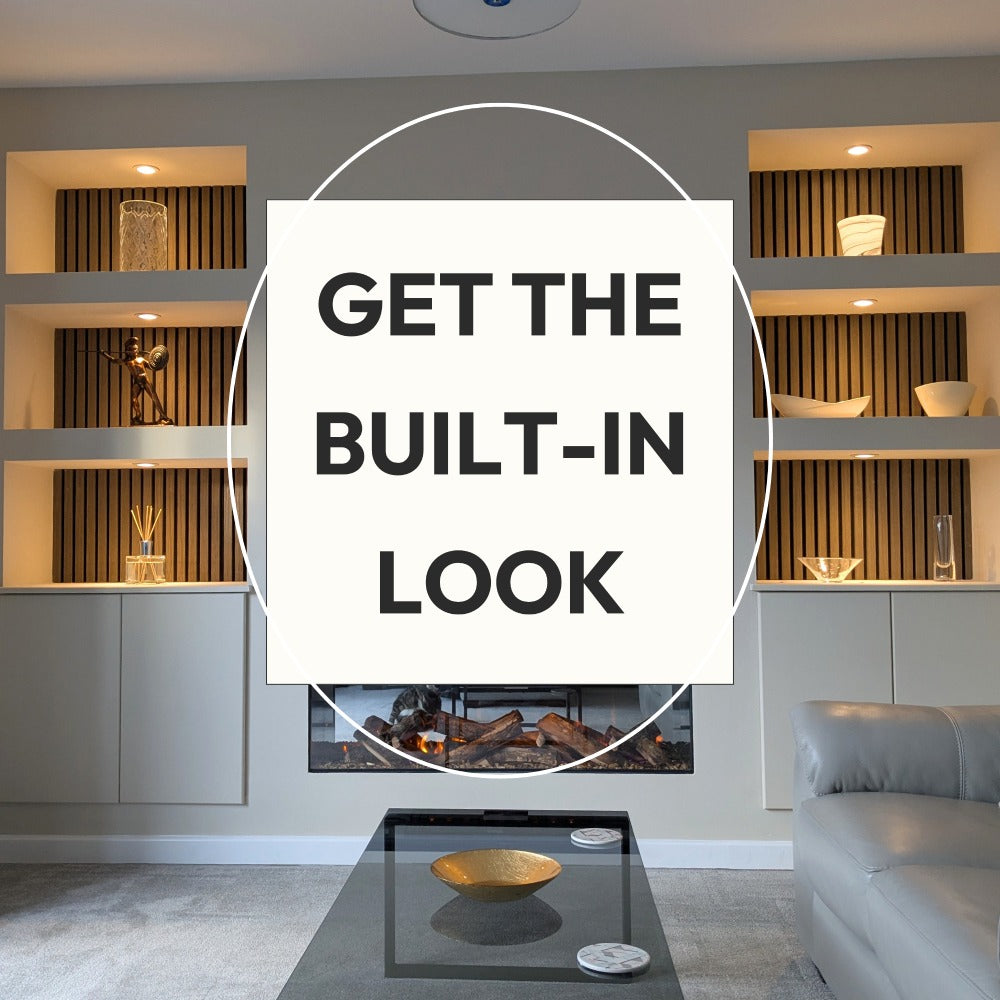 How to Make Acoustic Panels Look Built-In: Ideas for Alcoves, Shelving, Fireplaces and Fitted Furniture
