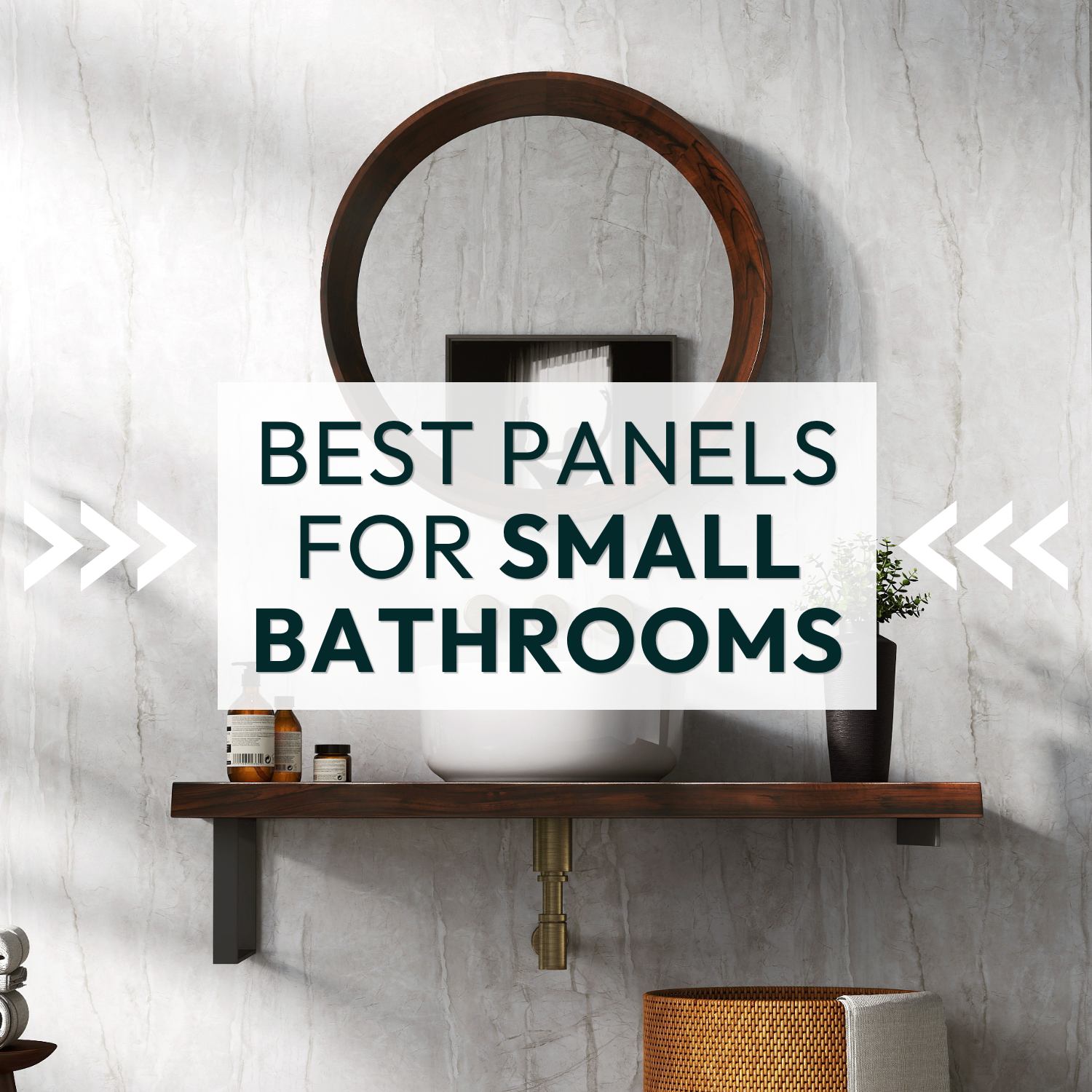 Small Bathroom, Big Impact: The Best Wall Panels for Compact Bathrooms and En-Suites