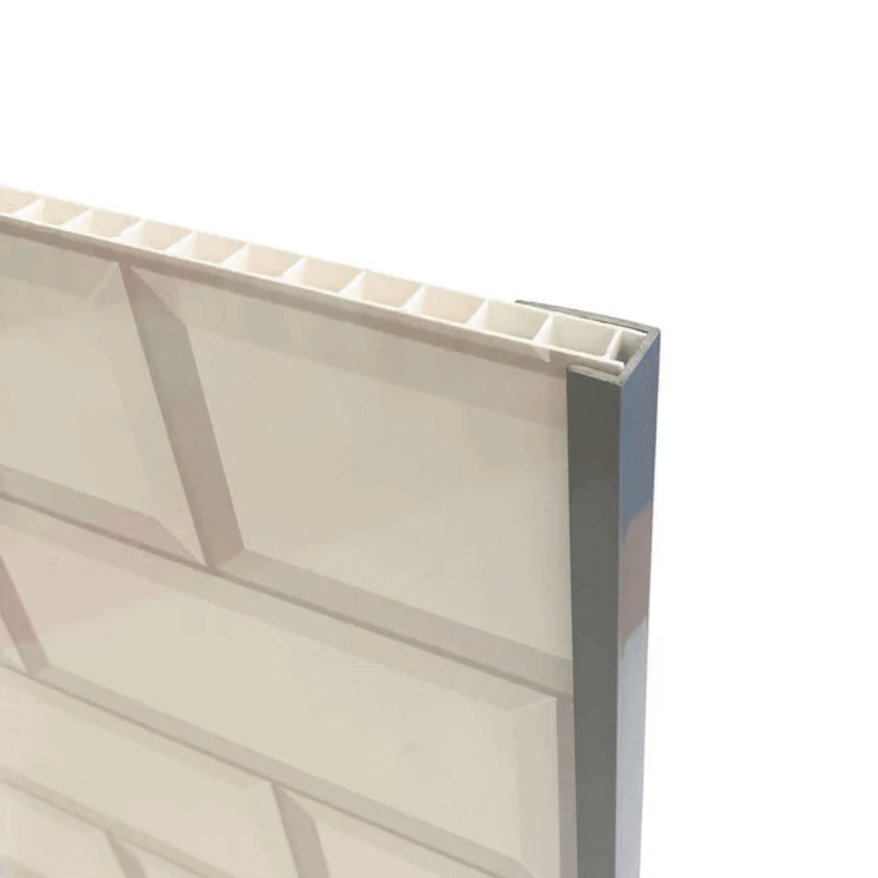 Grey 10mm Shower Panel Trims