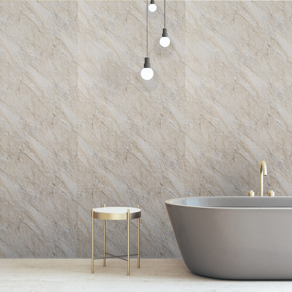 10mm-Pergamon--Sandstone-Gloss-Shower-Panel-1M-x-2.4M-bathroom