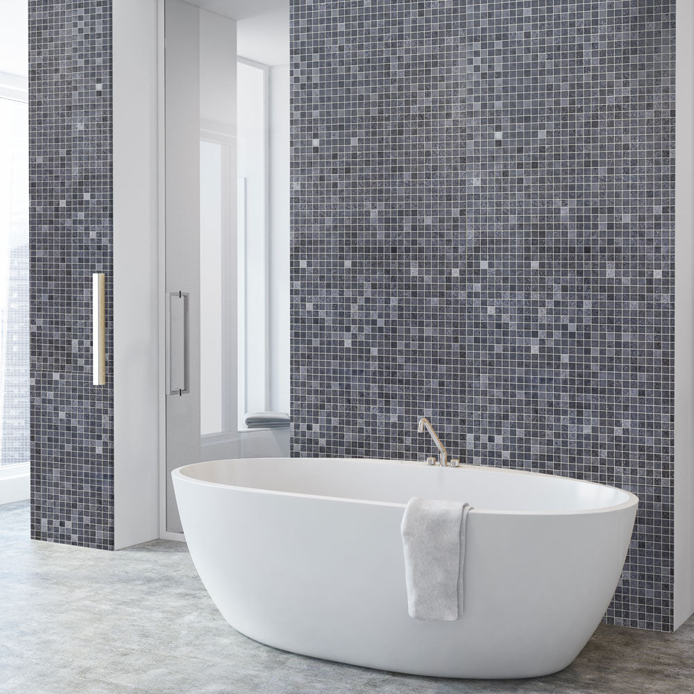 10mm-Roman-Blue-Mosaic-Matt-Shower-Panel-1M-x-2.4M-bathroom