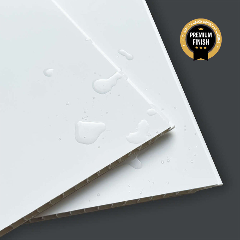 10mm_Ultra-Matt_White_Shower_Panel_premium