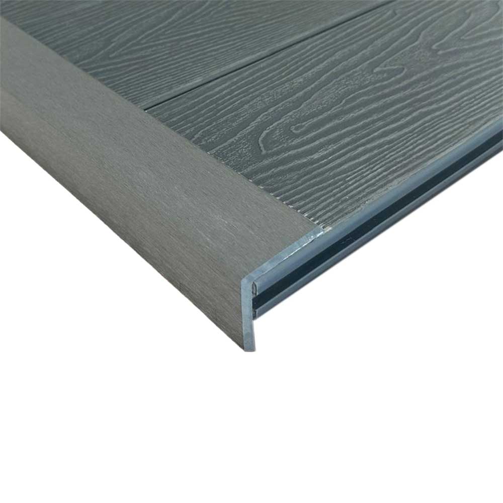 3.6M Grey Composite Decking Angle Trim (52mm x 52mm)