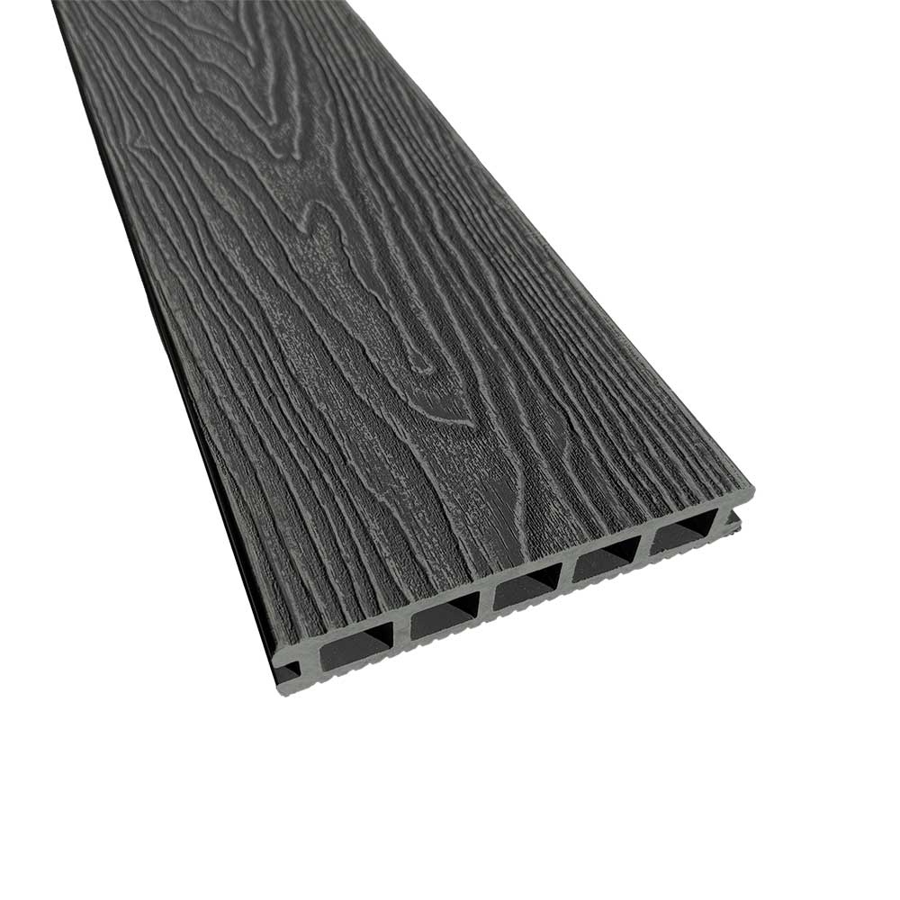 3.6M Grey Composite Decking Board