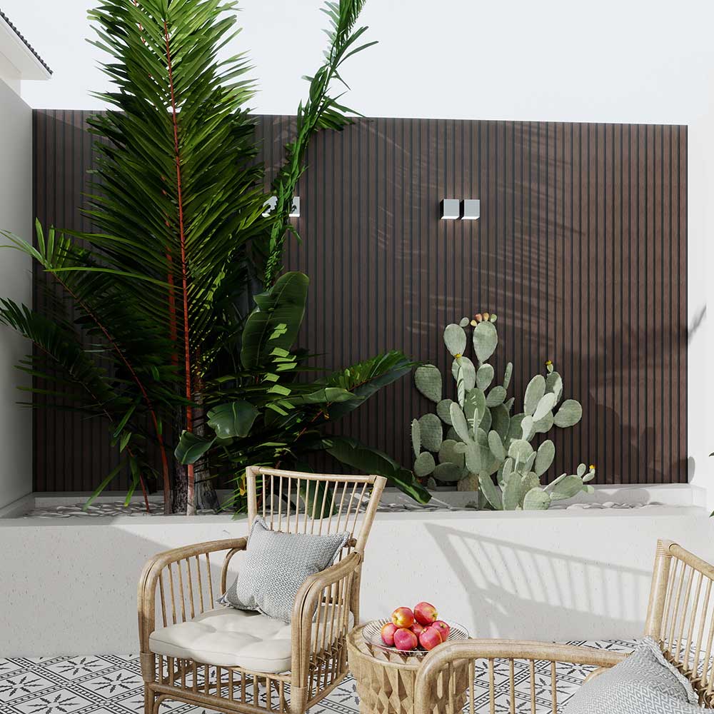 Easywood Rosewood Composite Wall Cladding