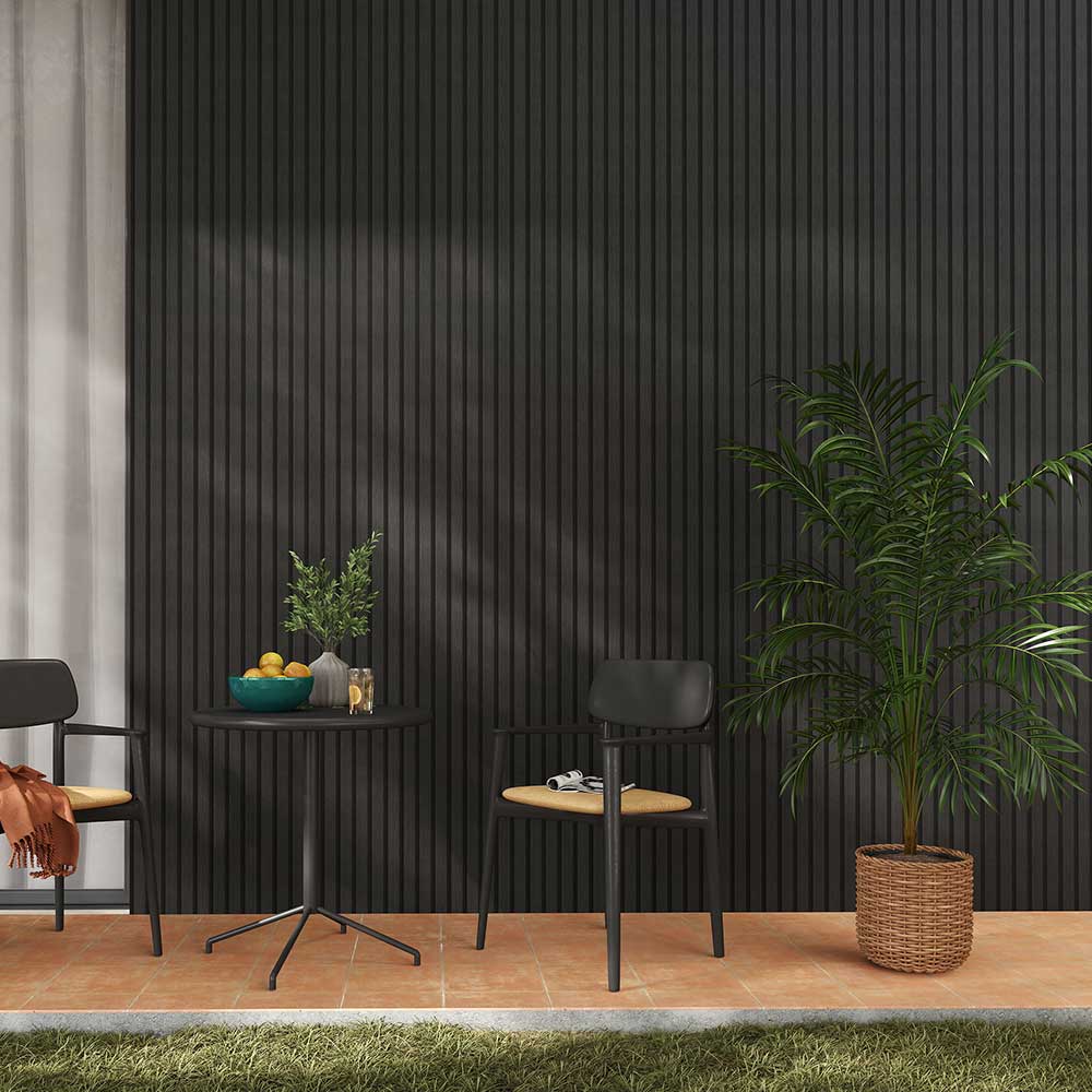Easywood Black Ash Composite Wall Cladding