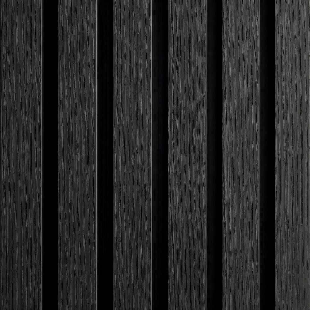 2.6M Black Ash WPC Exterior Wall Cladding