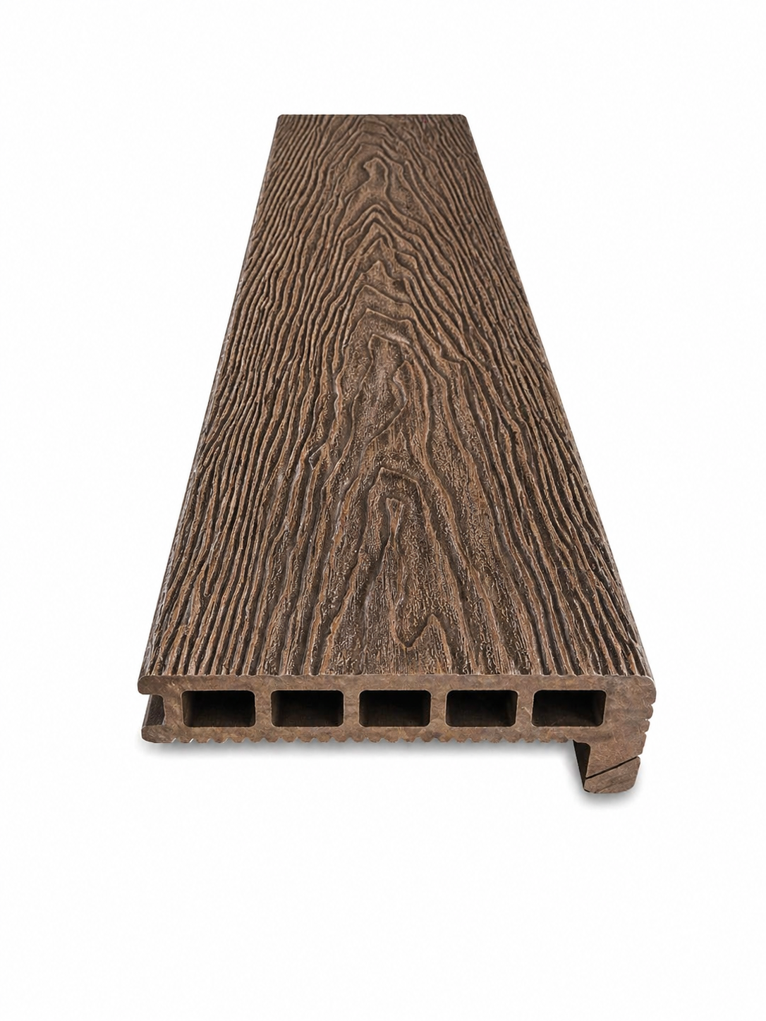 3.6M Brown Composite Decking Step Board