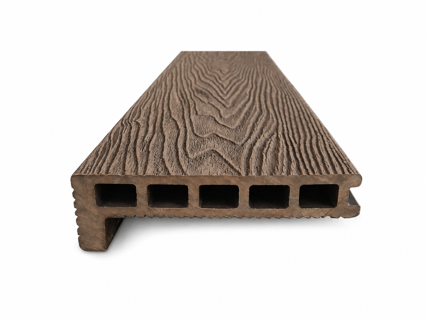 3.6M Brown Composite Decking Step Board