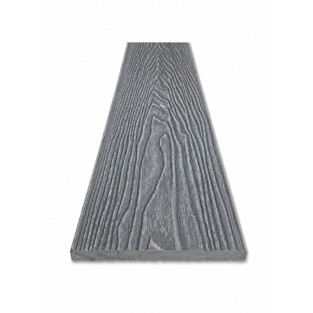 3.6M Grey Composite Decking Edging Trim