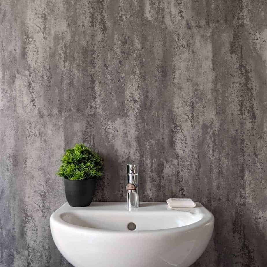 Polished Concrete Shower Panel – 1M x 2.4M Format