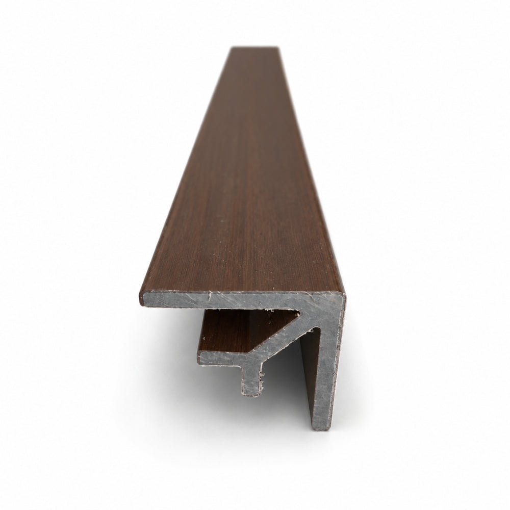 2.6M Rosewood WPC Cladding External Corner Trim