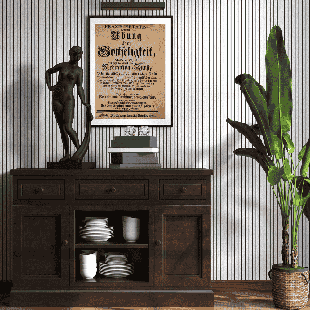 Weathered Grey panel in modern room