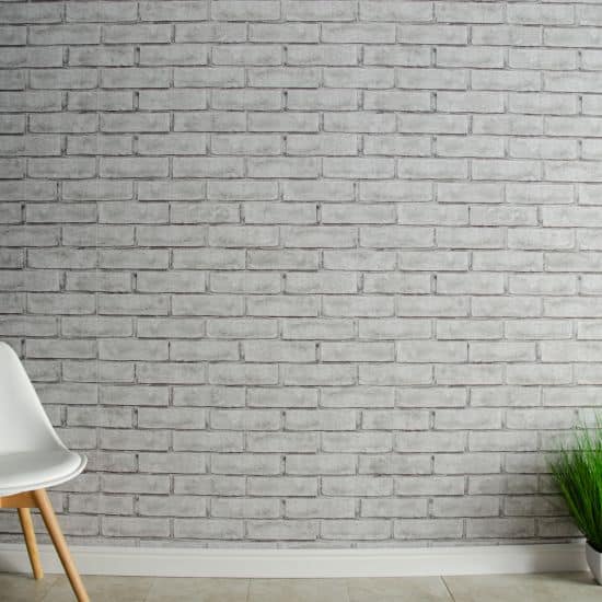 8mm White Brick Bathroom Wall Panel 2.6M EASY PANELS