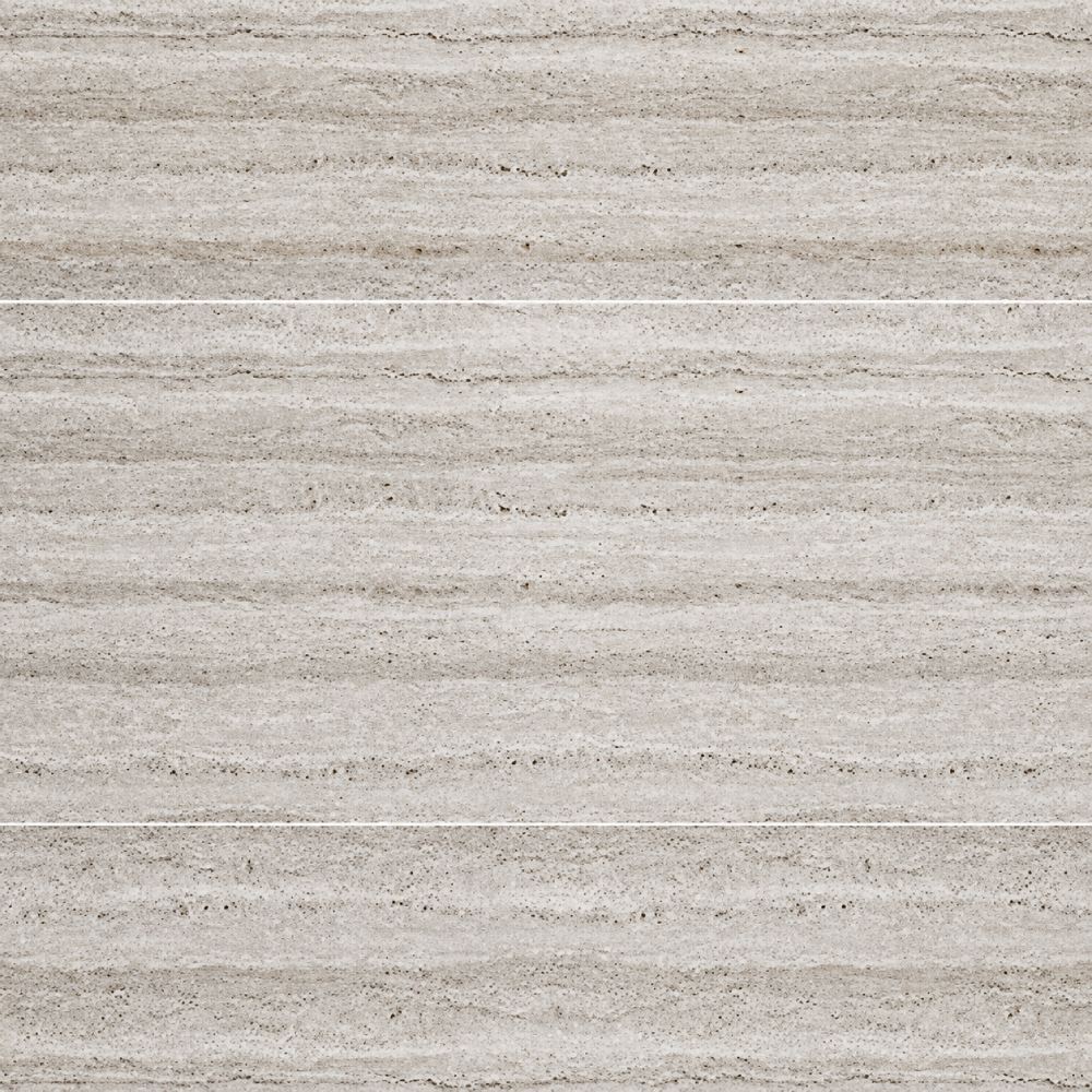10mm Grey Travertine Large Tile Ultra Matt Shower Panel 1M x 2.4M
