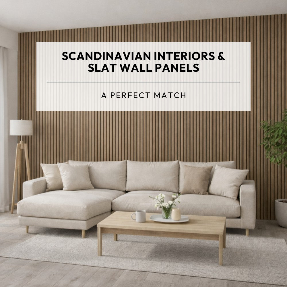 Scandinavian interiors and slat wall panels: a perfect match