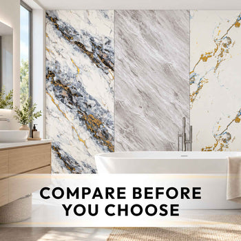 How to Compare Bathroom Wall Panel Samples at Home