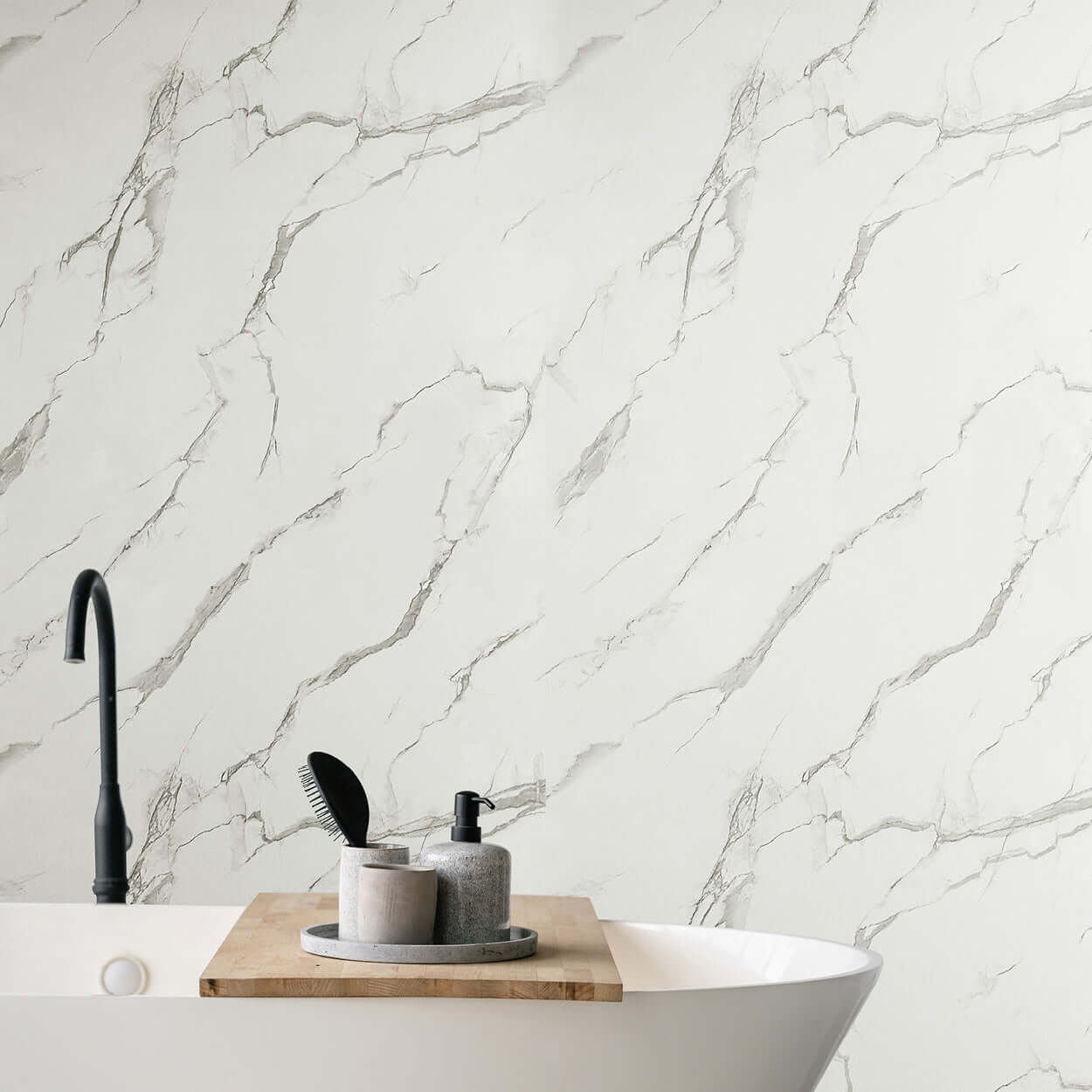 Transform Your Bathroom with the Timeless Elegance of Carrara Marble Shower Panels