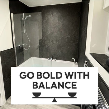How to Use Bold Shower Panels Without Overwhelming the Bathroom