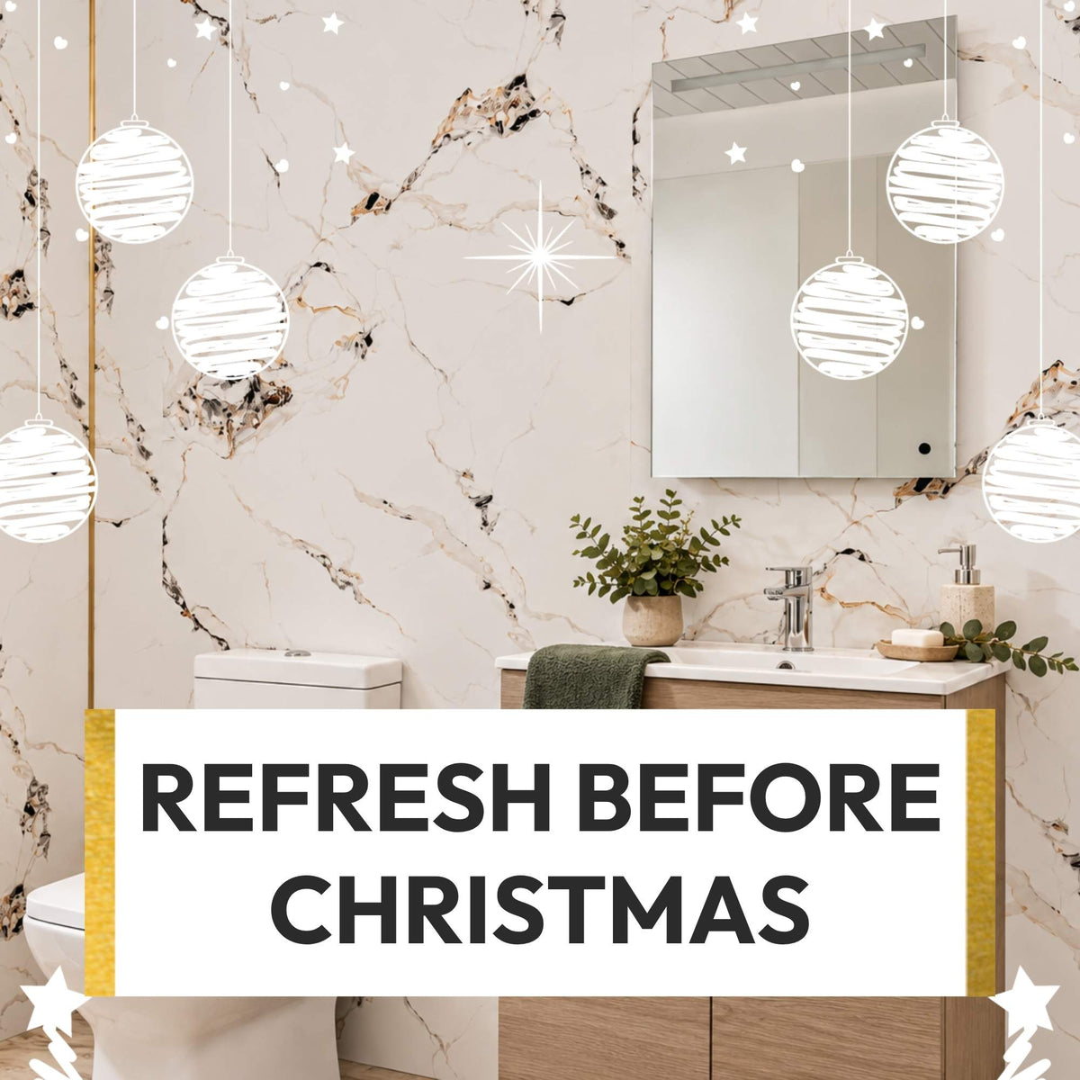 Planning a Bathroom Refresh Before Christmas: What to Order and When