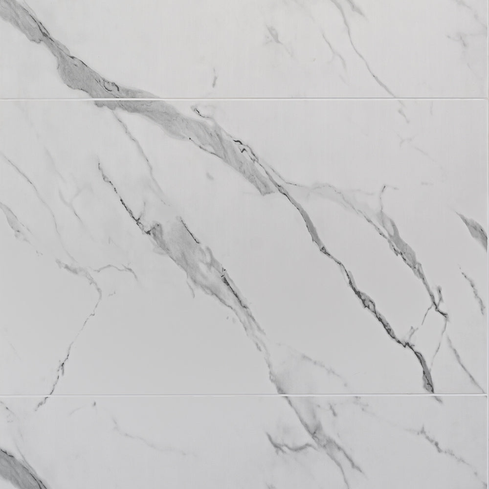 10mm-Large-Tile-Carrara-Marble-Matt-Shower-Panel-1M-x-2.4M-panel-shot-zoomed