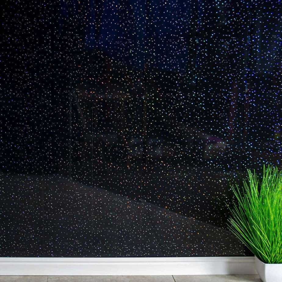10mm Black Sparkle Shower Panel – 1M x 2.4M Format