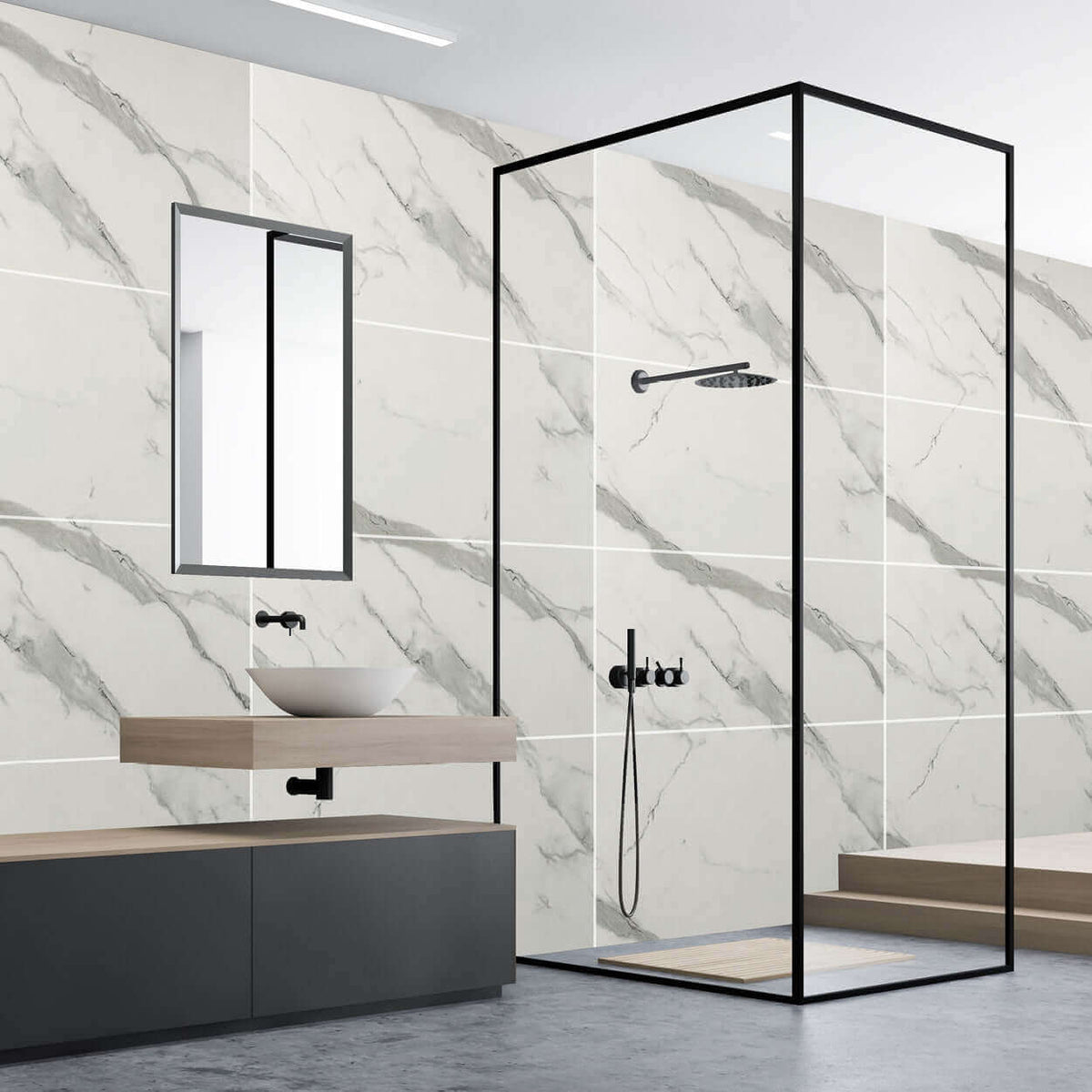 Shower Panel Loop 10mm Tile Effect Shower Panels | Easy Panels
