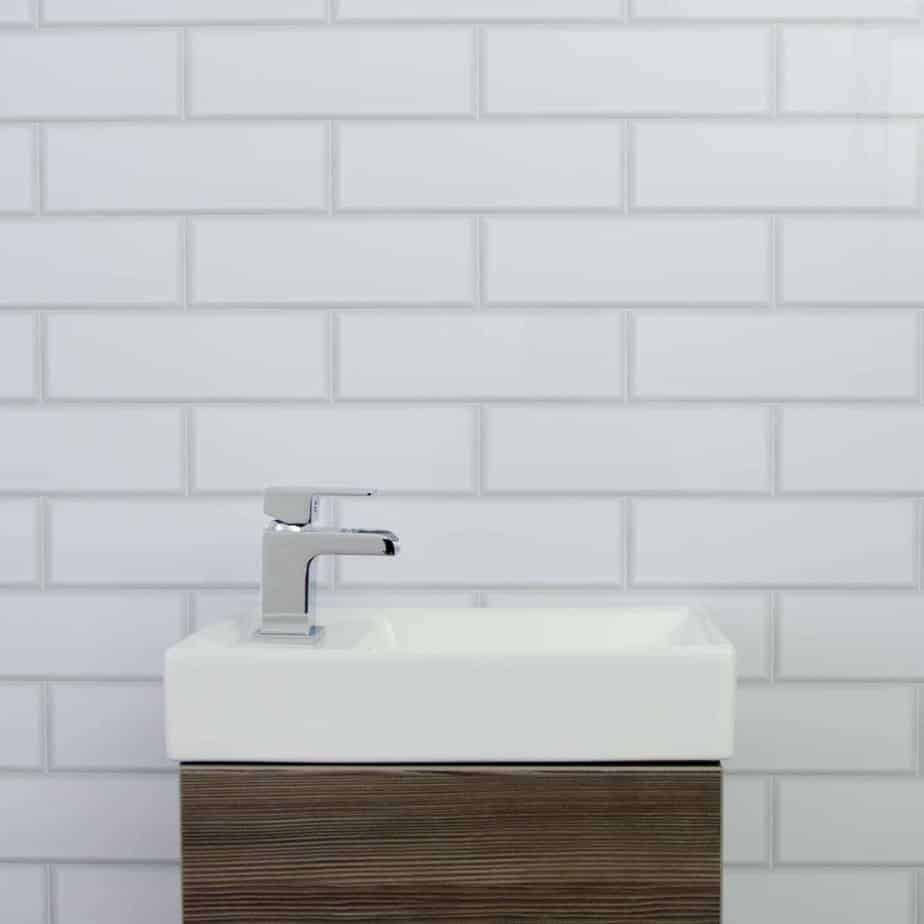 10mm London Tile Gloss Shower Panel – 1M x 2.4M Model
