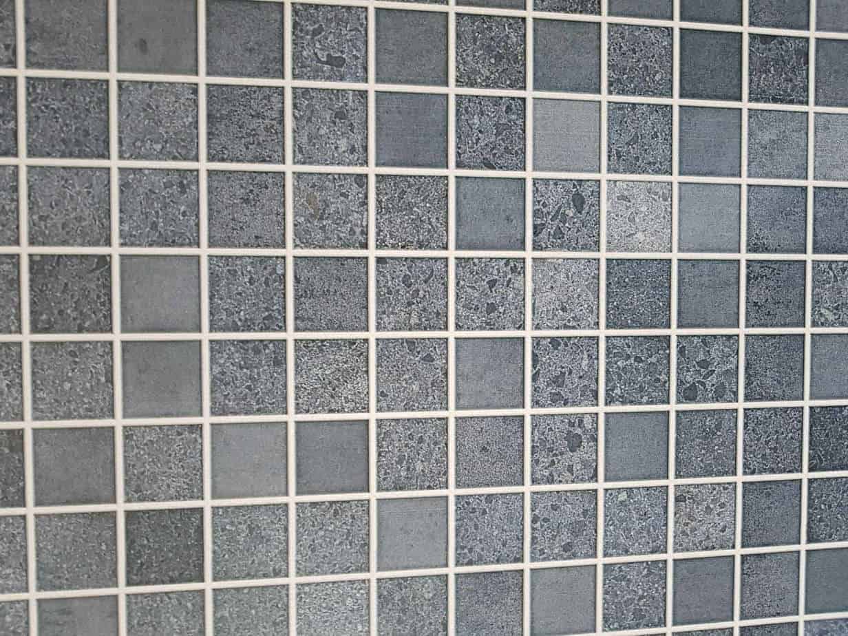 10mm Roman Blue Mosaic Shower Panel – 1M x 2.4M Edition