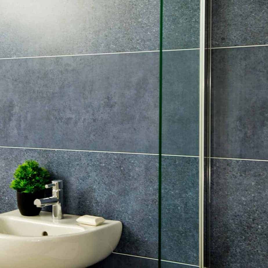 10mm Roman Blue Shower Panel – Dimensions 1M x 2.4M