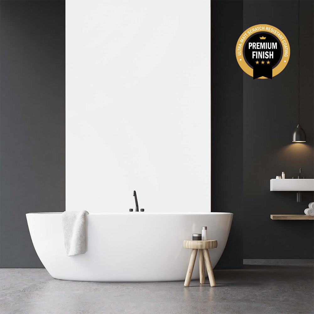 10mm_Ultra-Matt_White_Shower_Panel_bathroom_premium