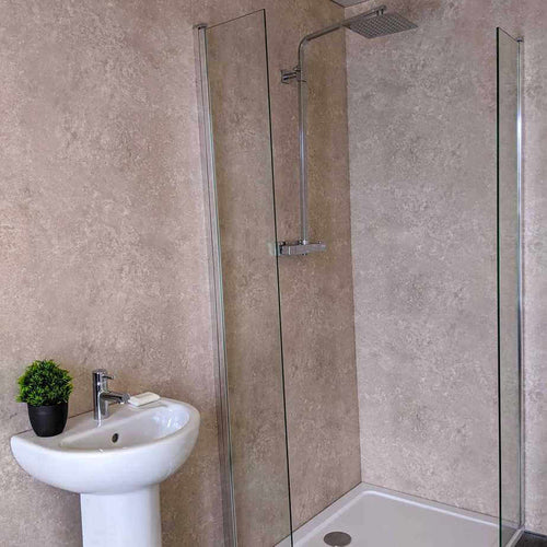 10mm York Stone Matt Shower Panel 1M x 2.4M | Easy Panels