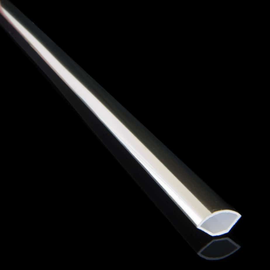 18mm Chrome Internal Corner Quadrant Molding