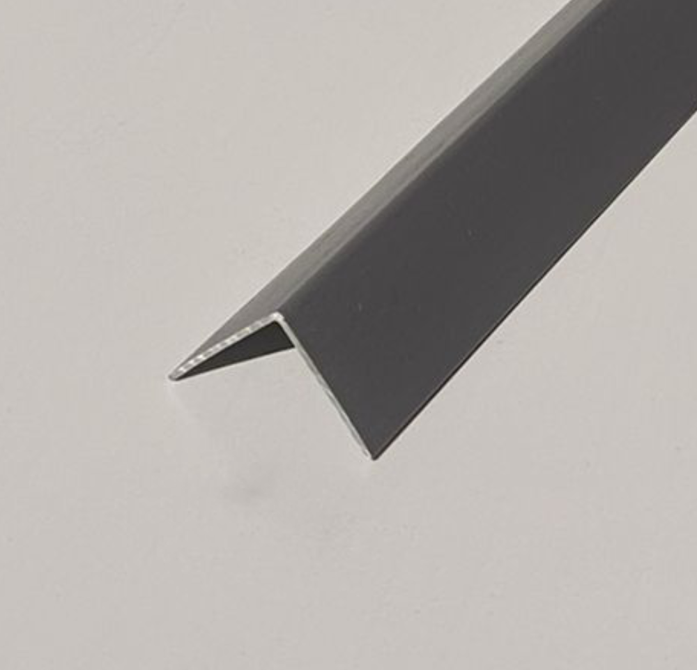 25mm x 25mm Grey External Corner Trim
