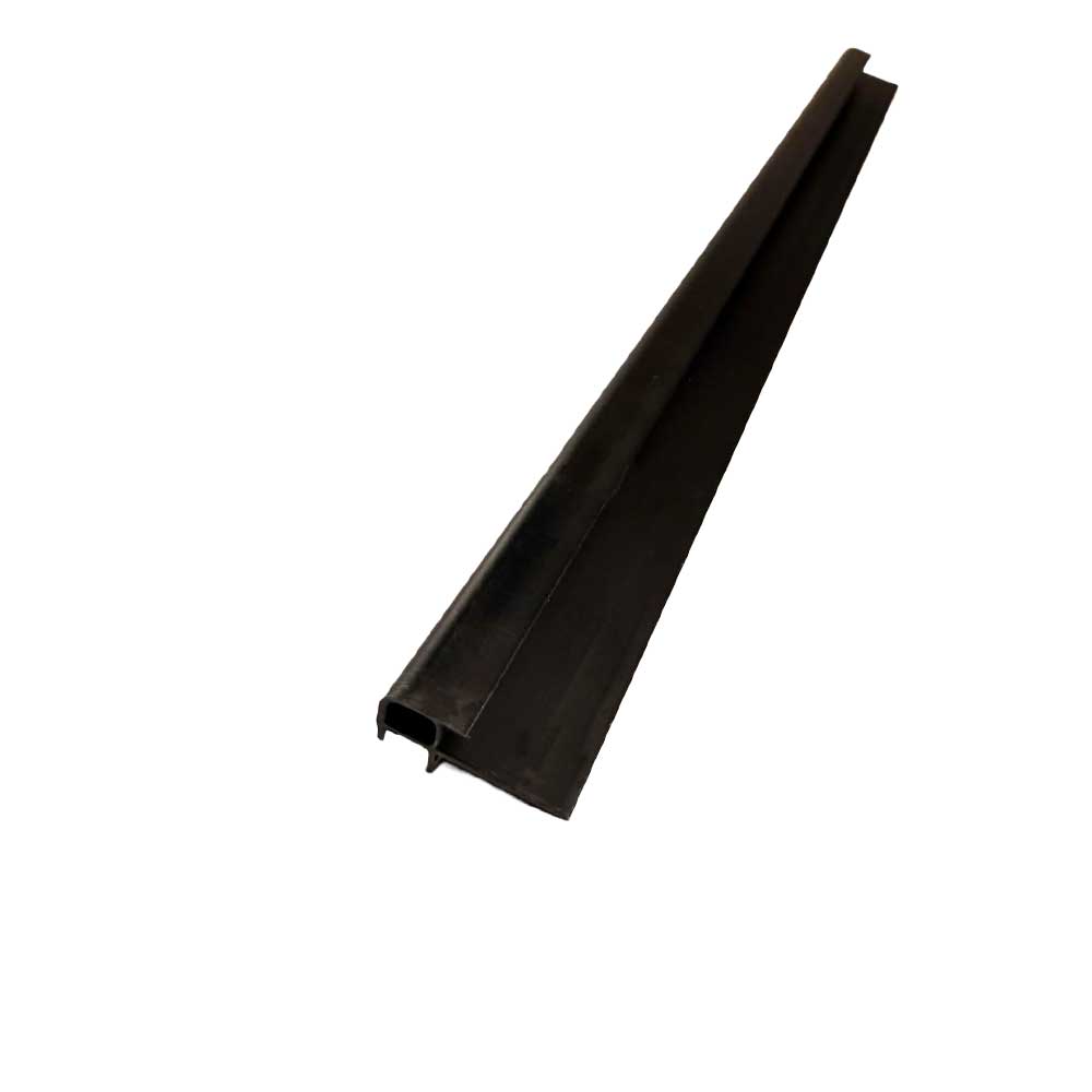 4mm SPC Solid Core Black External Corner Trim