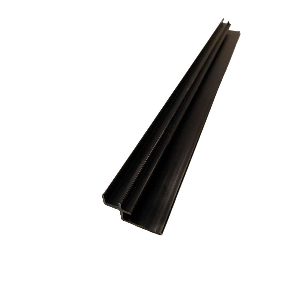 4mm SPC Solid Core Black Internal Corner Trim