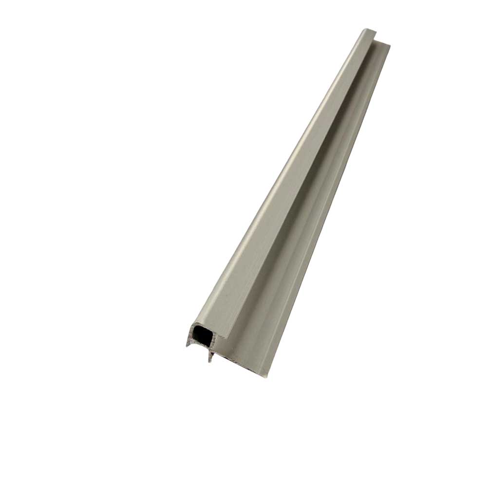 4mm SPC Solid Core Silver External Corner Trim