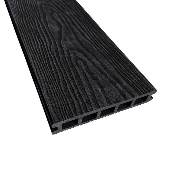 3.6M Charcoal Composite Decking Board | Easy Panels