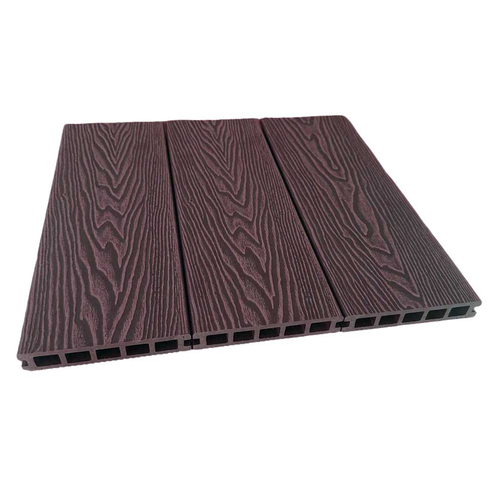3.6M Brown Composite Decking Board