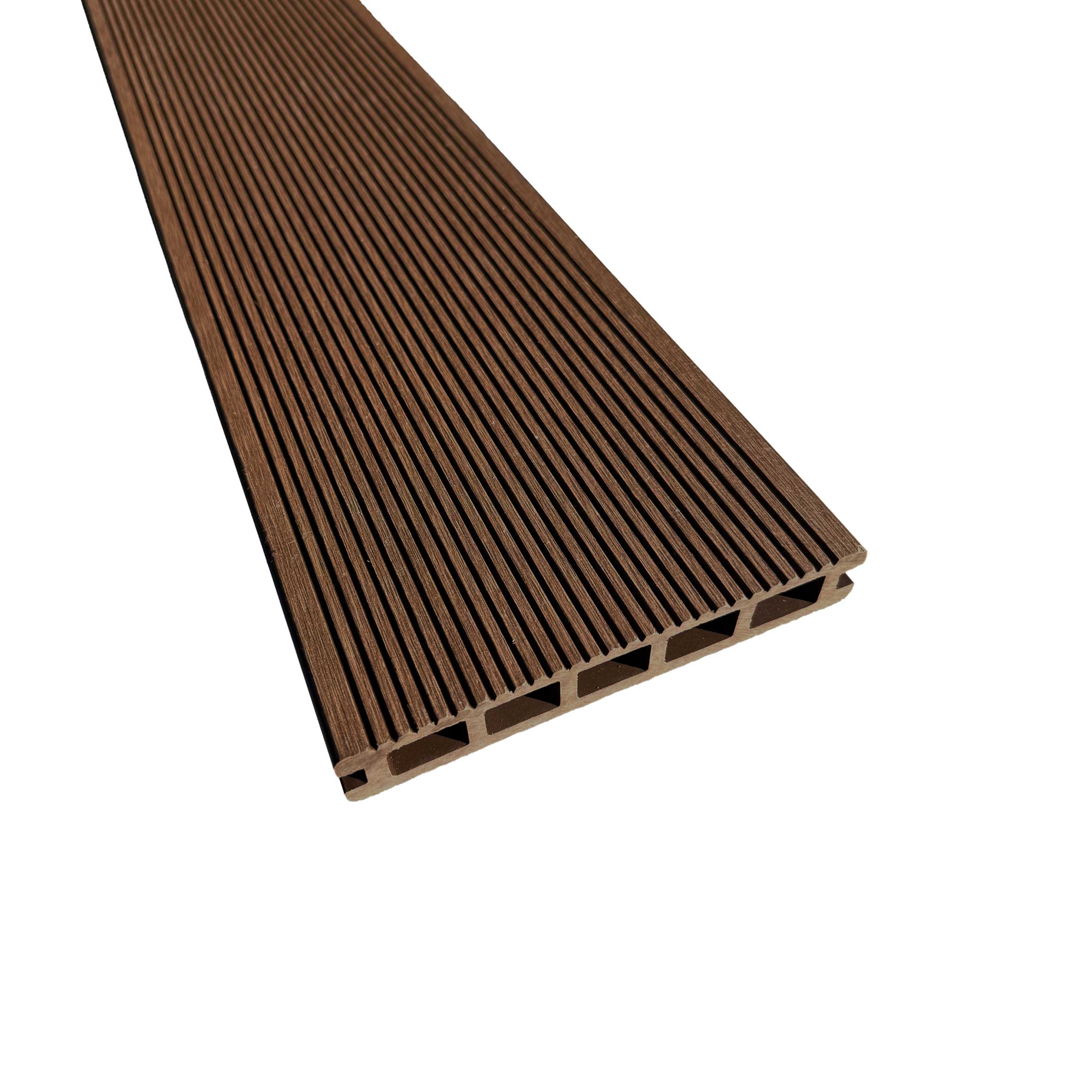 3.6M Brown Composite Decking Board