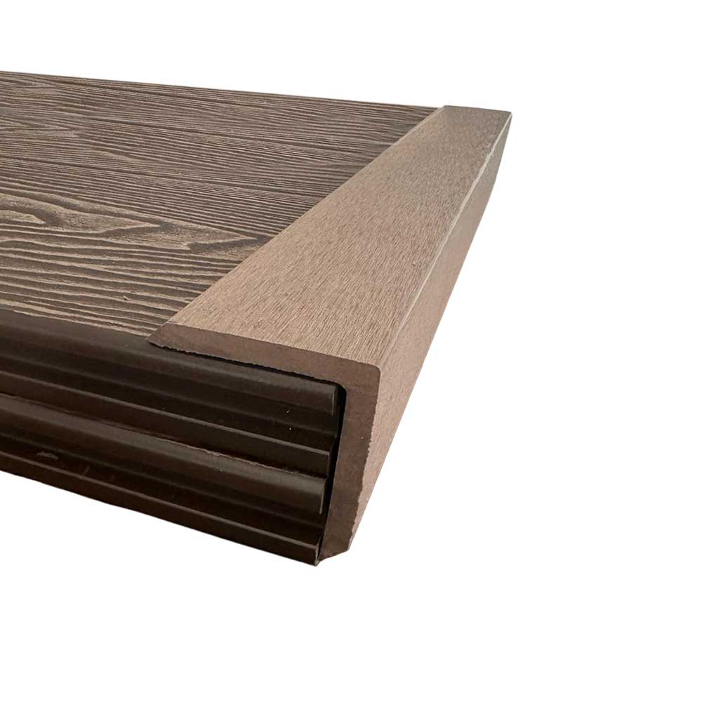 3.6M Brown Composite Decking Angle Trim (52mm x 52mm)