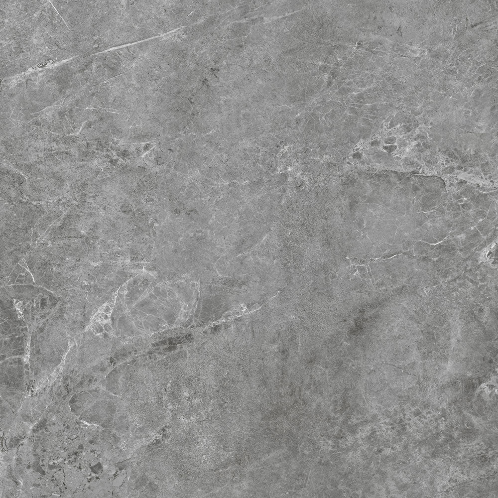 4mm SPC Dark Grey Marble Gloss Wall Panel - 300 x 600mm (Pack of 8 covering 1.44m²)
