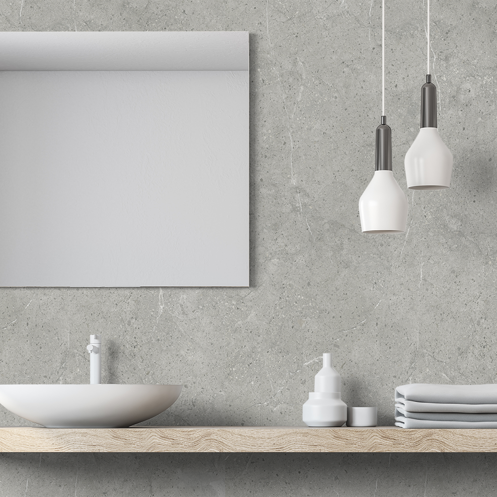 4mm SPC Granite Stone Gloss Wall Panel - 2 x 600 x 2400mm (Coverage = 2.88m²)