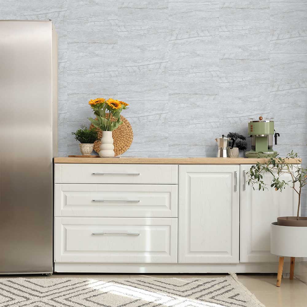 4mm SPC Solid Core Dusk Stone Matt Wall Panel - 8 x 300 x 600mm (Coverage = 1.44m²)