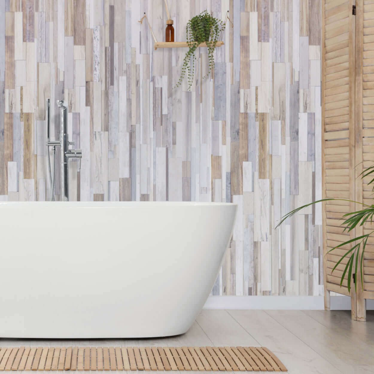 Bathroom wall panels