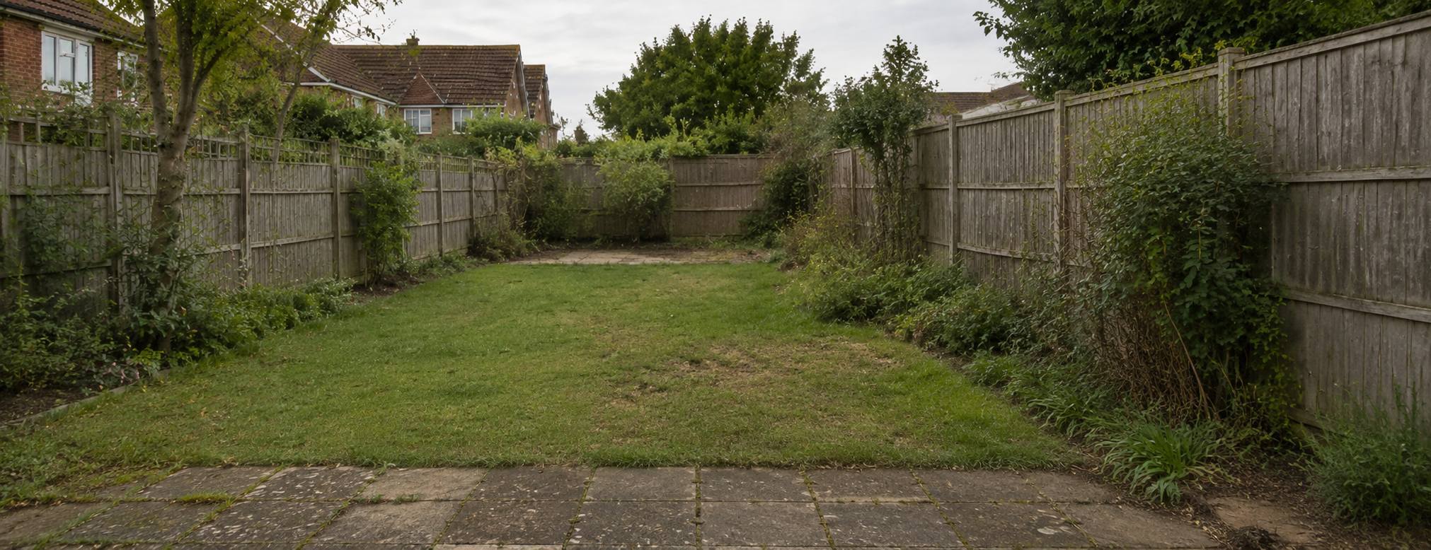 Before After Garden Renovation