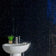 5mm Black Sparkle Bathroom Wall Panel 2.6M