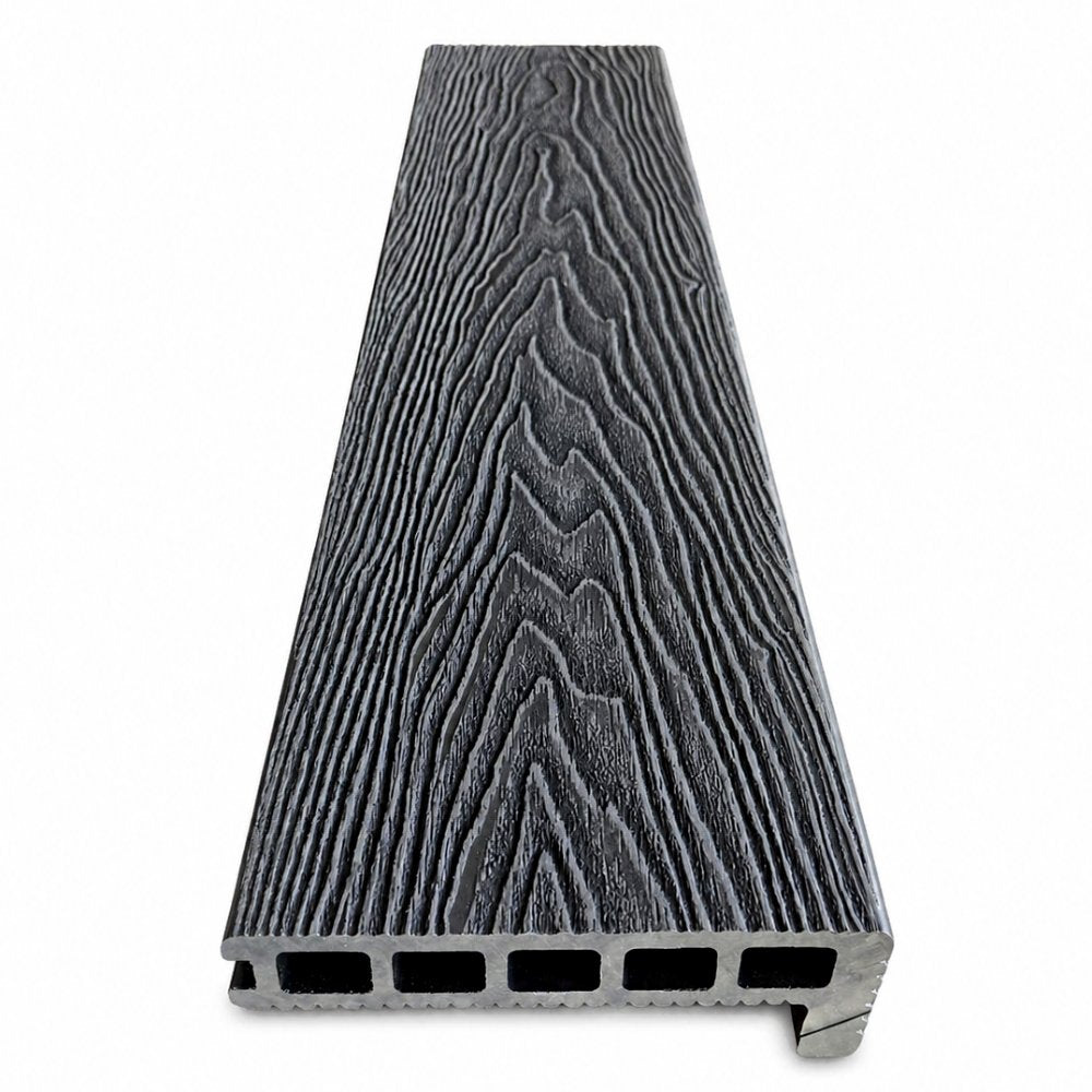3.6M Charcoal Composite Decking Step Board