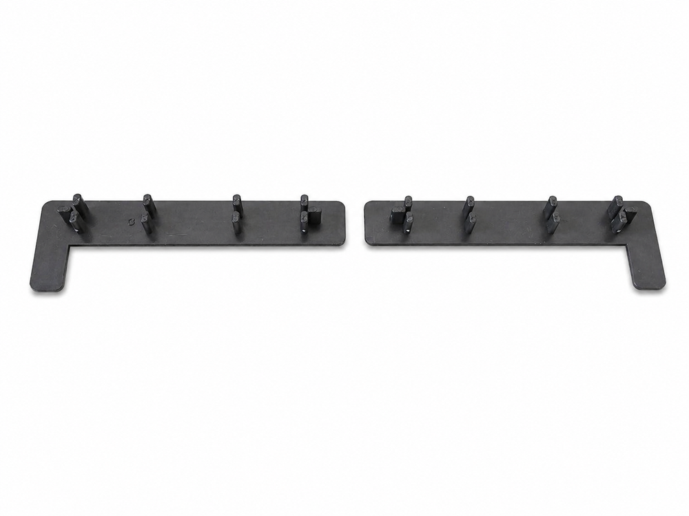 Charcoal Composite Decking Step End Caps (Pack of 5 pairs) | Easy Panels