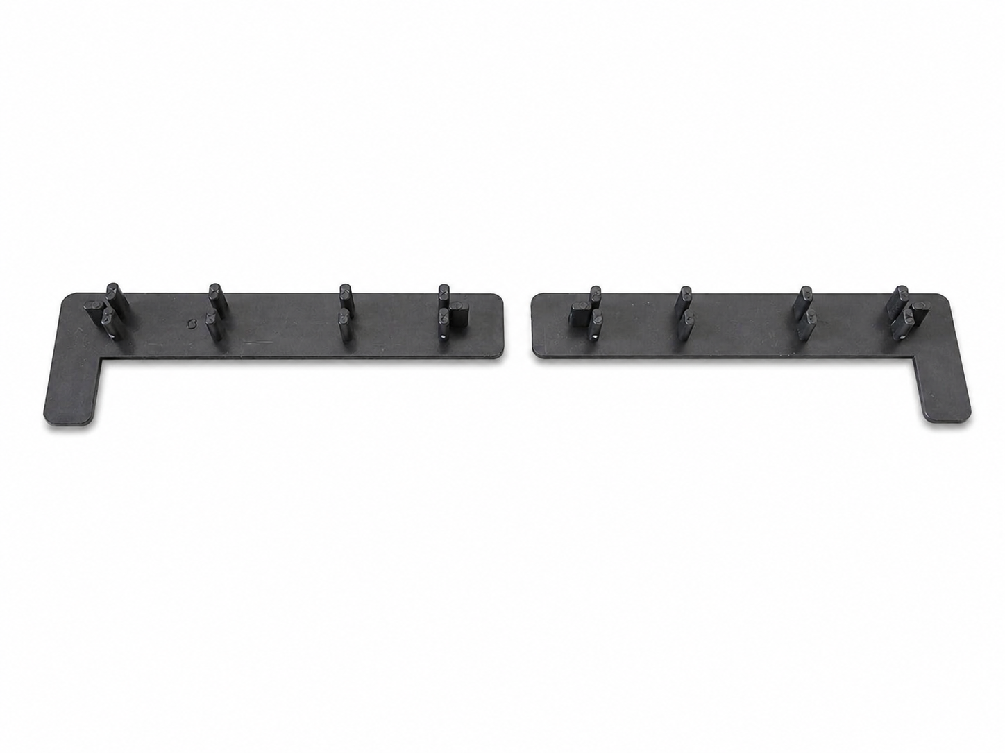 Charcoal Composite Decking Step End Caps (Pack of 5 pairs)